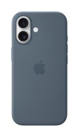 Apple iPhone 17 Silikon Case mit MagSafe Maritimblau