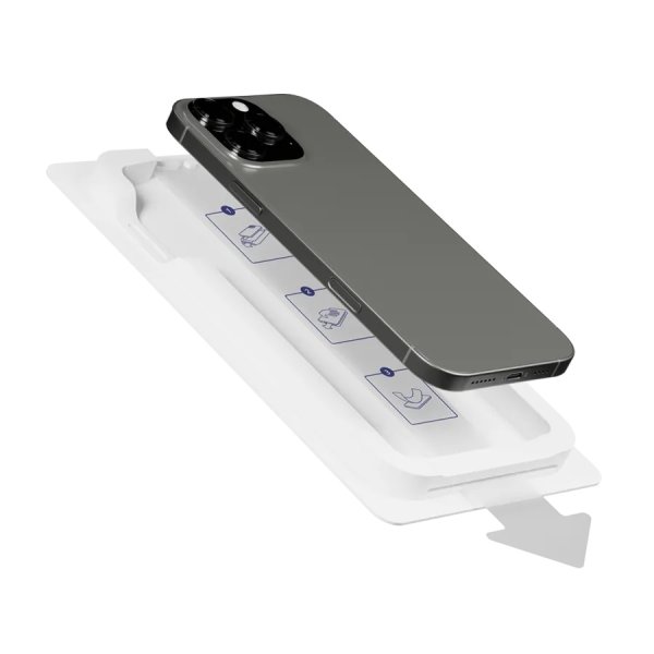 Shockguard Displayschutzglas für Apple iPhone 16e, 9H Hartglas, Clear
