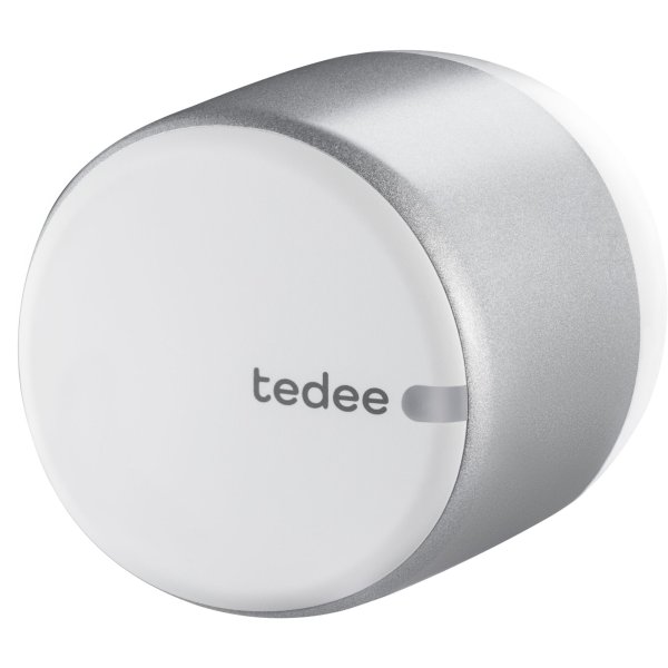 Tedee Lock GO, smartes Türschloss, Silber