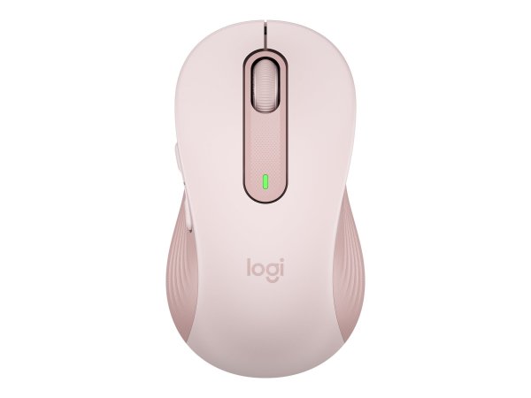 Logitech Signature M650 L, Wireless Maus, Bluetooth, 5 Tasten, Rosa