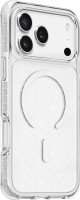 LAUT Aero Sparkle Case für iPhone 17 Pro Crystal Silver
