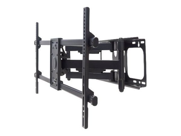 Manhattan TV & Monitor Mount, Wall, Full Motion, 1 screen, Screen Sizes: 37-75", Black, VESA 200x200