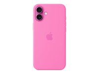 Apple iPhone 16 Plus Silikon Case mit MagSafe Pfingstrose