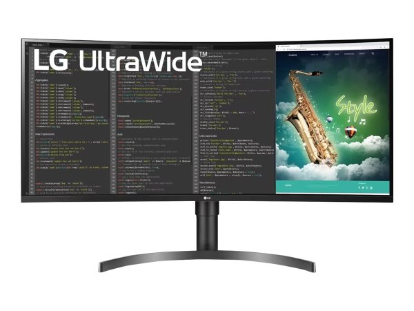 LG UltraWide 35WN75CP-B, 36" LED-Monitor, 3440x1440, gebogen, Schwarz