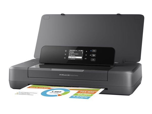 HP Officejet 200 Mobile Printer - Drucker - Farbe - Tintenstrahl - A4/Legal - 1200 x 1200 dpi - bis 