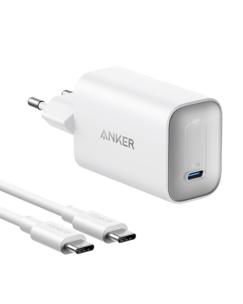 Anker Nano Charger 100W mit 1.8m USB-C Cable, Weiß, USB-C, 100W