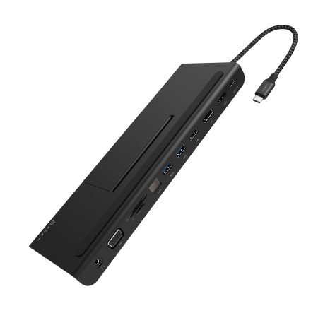 ADAM elements USB-C Hub (11 in 1 Adapter), Schwarz