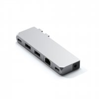 Satechi USB-C Pro Hub Mini (6-in-2) Silber