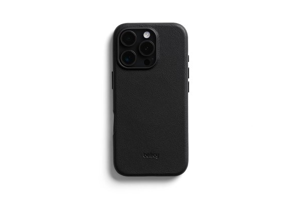 Bellroy Leder Case für Apple iPhone 16 Pro, Schwarz
