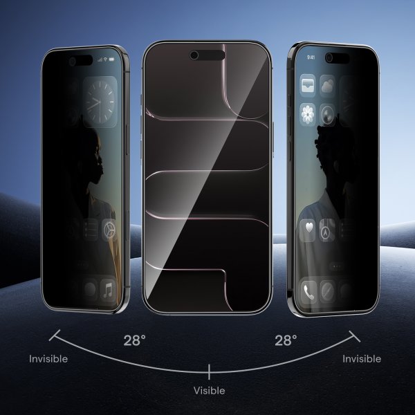 Guan Displayschutzfolie iPhone 17 Air Privacy 2.5D Flat
