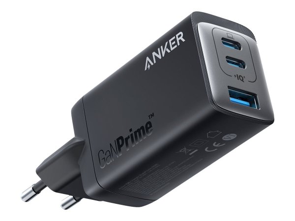 Anker Innovations Anker 735 - Netzteil - 65 Watt - 5 A - Anker PowerIQ 4.0 - 3 Ausgabeanschlussstell
