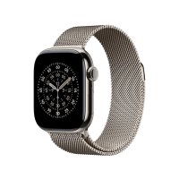 Apple Milanaise Armband Natur