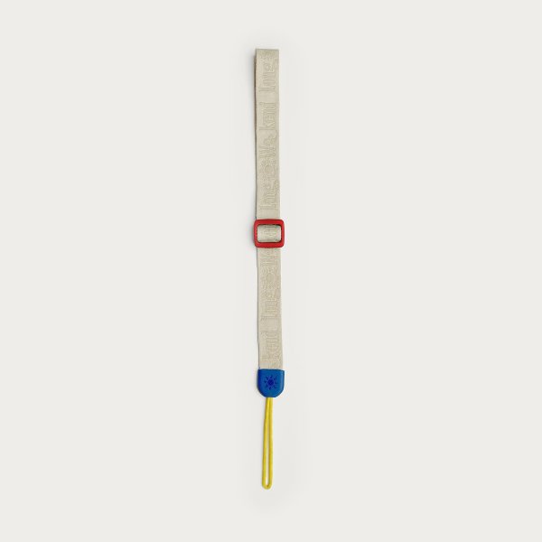 Long Weekend Camera Wrist Strap Creme Multicolor