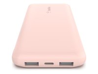 Belkin BOOST CHARGE Powerbank, 15W, inkl. Kabel Rosa