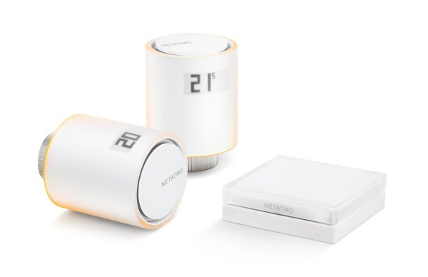 Netatmo Heizkörper-Thermostat Starter-Pack mit 2 Thermostaten inkl. Relay