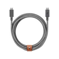 Native Union Belt USB-C auf USB-C Kabel Zebra