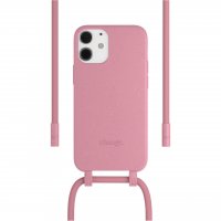 Woodcessories Necklace Case für iPhone 12 mini Pink