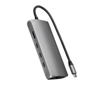 Satechi USB-C V3 Multi-Port Hub (8 in 1) Space Grau