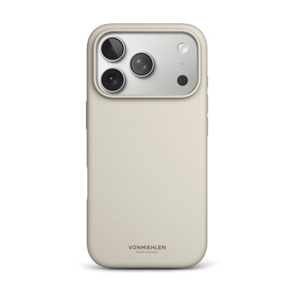 Vonmählen Soft Silikon Case für Apple iPhone 17 Pro, Cream