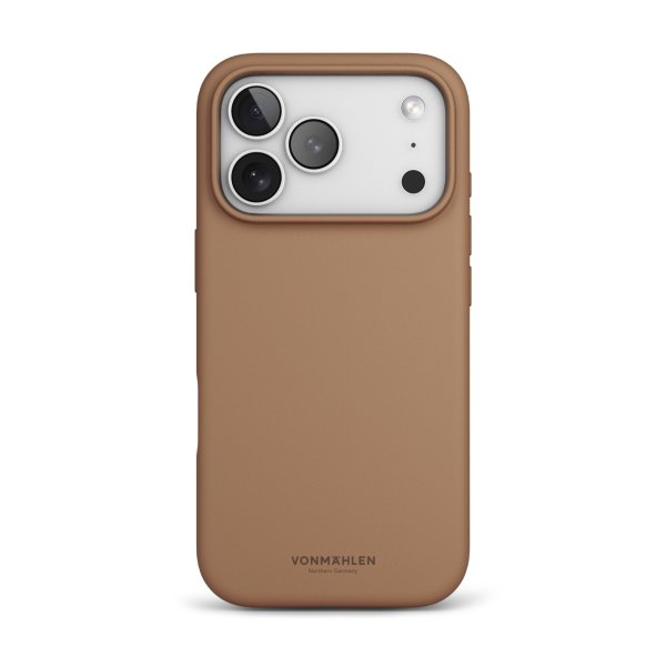 Vonmählen Soft Silikon Case für Apple iPhone 17 Pro, Dark Cream