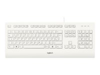 Logitech K280e Tastatur Weiß