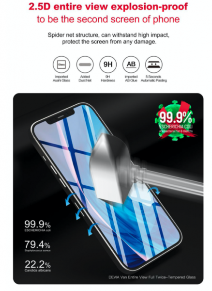 Devia Tempered Glass