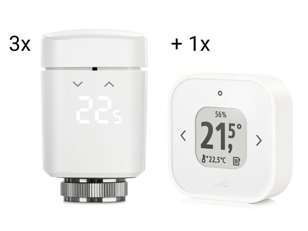 Eve Systems Thermo Matter 3er Pack+ Control