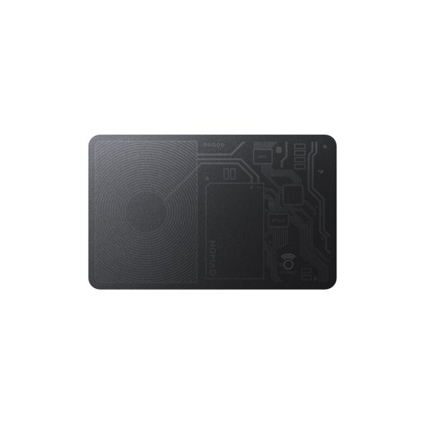 Nomad Tracking Card Air, Premium-Tracker im Kartenformat, Apple-Find-My-Technologie, Schwarz