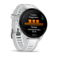 Garmin Forerunner 165 Music Dunstgrau/Steinweiss