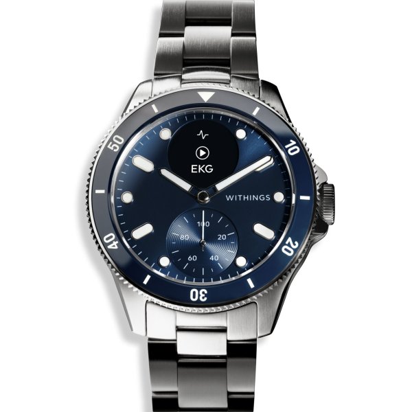 Withings ScanWatch Nova, 42mm, Blau