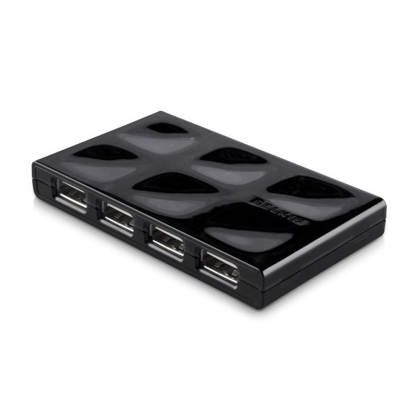 Belkin USB 2.0 Mobile Hub, 7 Ports, Schwarz