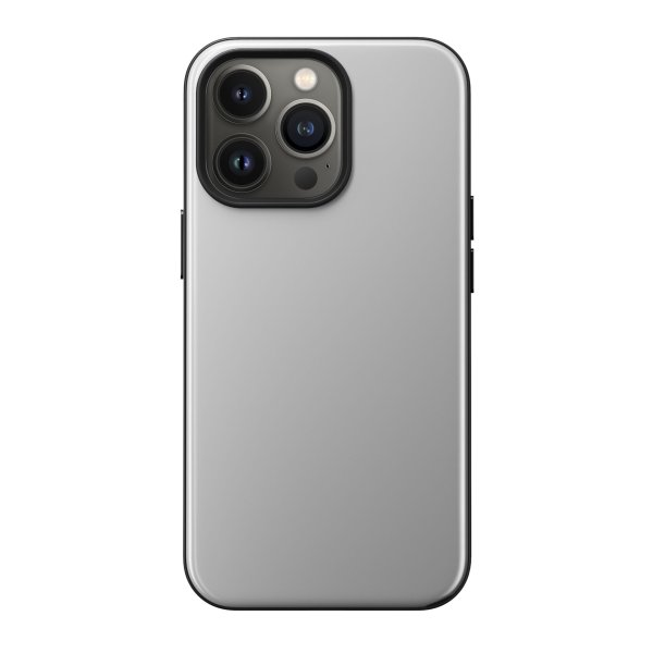 Nomad Sport Case mit MagSafe für iPhone 13 Pro, Grau