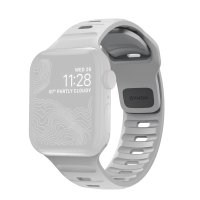 Nomad Sportarmband für Apple Watch Grau