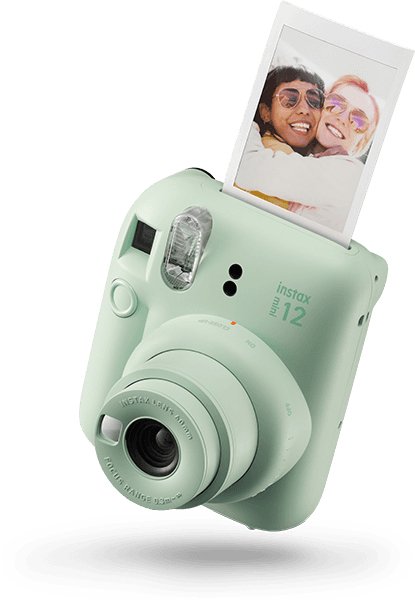 Fujifilm Instax Mini 12, Sofortbildkamera, Weiß