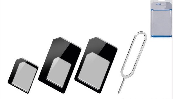 Dinic Sim Karten Adapter Set 4 in 1