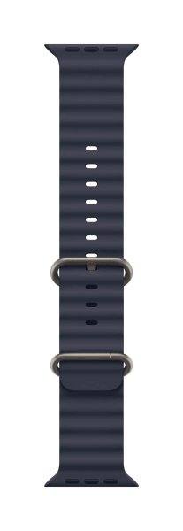 Apple Ocean Armband für Apple Watch 49mm, Marine, Gehäusefarbe Natur
