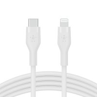 Belkin Flex USB-C auf Lightning Kabel Weiß