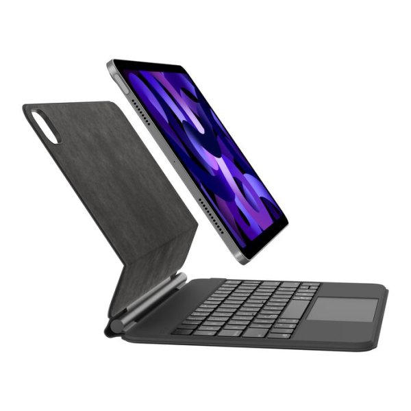 Belkin Pro Tastatur Case mit Trackpad und magnetischem Ständer für Apple Pad Pro 11“ (M4), Bluetooth