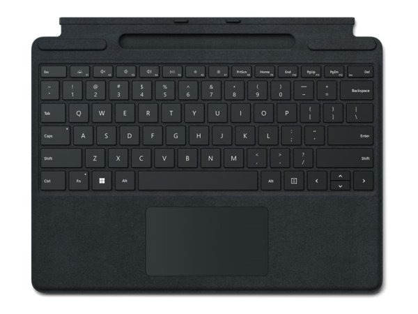 Microsoft Surface Pro Keyboard - Tastatur - mit Beschleunigungsmesser, Touchpad, Surface Slim Pen 2 