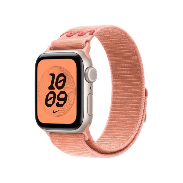Apple Nike Sport Loop für Apple Watch 40mm, Alpenglow Pink, One Size (130-200 mm Umfang)