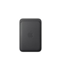 Apple iPhone Feingewebe Wallet mit MagSafe Schwarz
