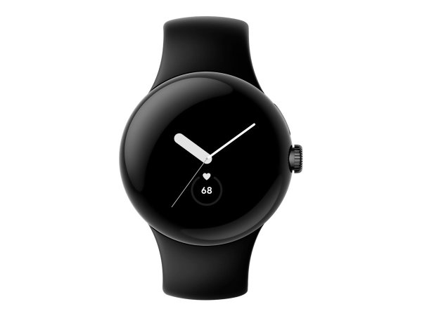 Google Pixel Watch - Mattschwarz - intelligente Uhr mit Band