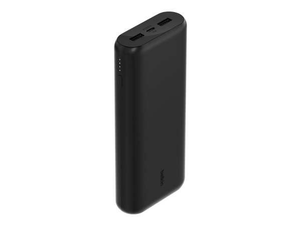 Belkin Powerbank,1x USB-C/2x USB-A, 20000mAh, Schwarz