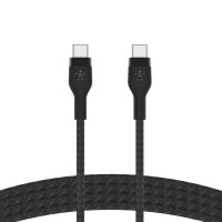 Belkin USB-C auf USB-C Kabel geflochten Schwarz