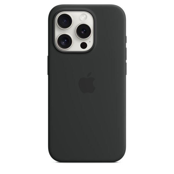 Apple iPhone 15 Pro Silikon Case mit MagSafe