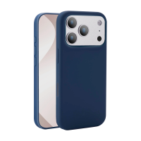 Shockguard Silikon Case für iPhone 17 Pro Dunkelblau
