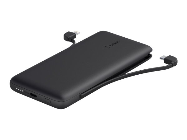 Belkin BoostCharge Plus - Powerbank - 10000 mAh - 23 Watt - Fast Charge, PD - 2 Ausgabeanschlussstel