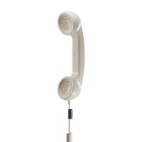 Native Union Pop Phone mit USB-C Spiralkabel Sandstone
