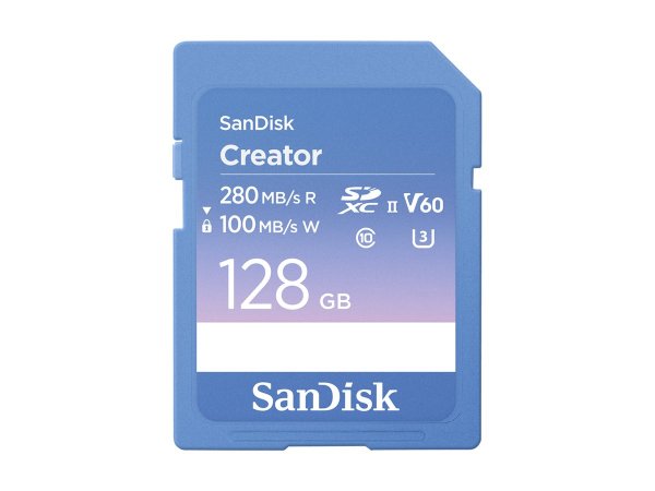 SanDisk Creator SD UHS-II Speicherkarte, 128GB