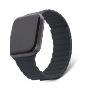 Decoded magnetisches Silikon Armband Schwarz